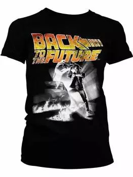 Футболка Back To The Future, черный