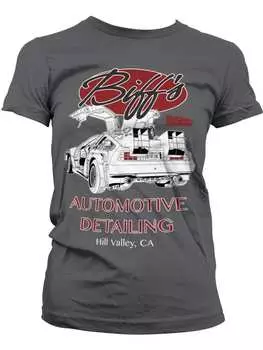 Футболка Back To The Future, серый