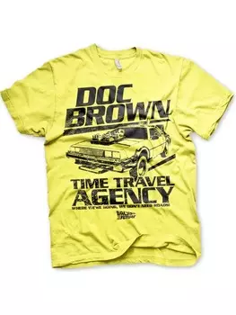 Футболка Back To The Future, желтый