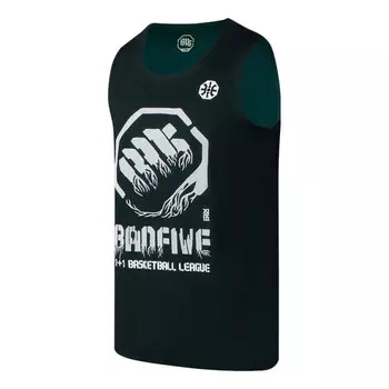 Футболка badfive баскетбольная лига графическая футболка Li-Ning, черный