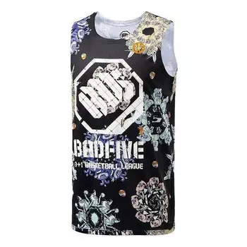 Футболка badfive баскетбольная лига графическая футболка Li-Ning, мульитколор