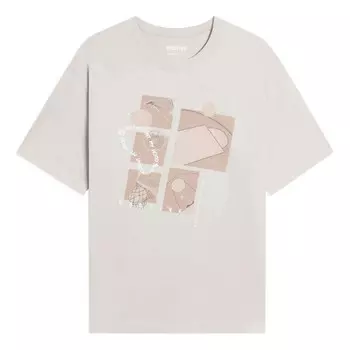 Футболка badfive hood graphic shanghai city limited футболка Li-Ning, серый