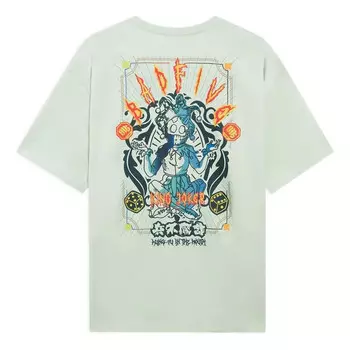 Футболка badfive king joker graphic свободная футболка Li-Ning, зеленый