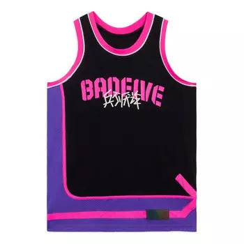 Футболка badfive мультяшный графический баскетбольный свитер Li-Ning, черный