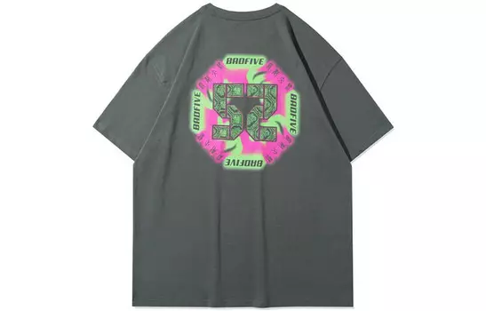 Футболка Badfive мужская армейский зеленый Lining, зеленый