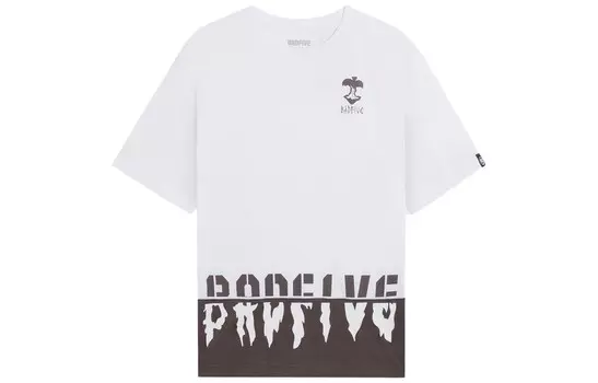 Футболка BADFIVE мужская белая Lining, белый