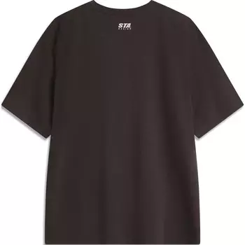 Футболка Badfive мужская черная и коричневая Lining, черный