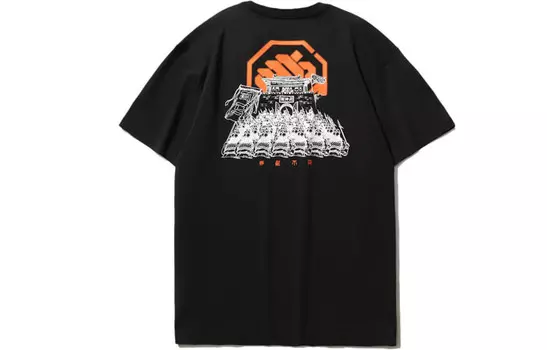 Футболка Badfive мужская черная Lining, черный