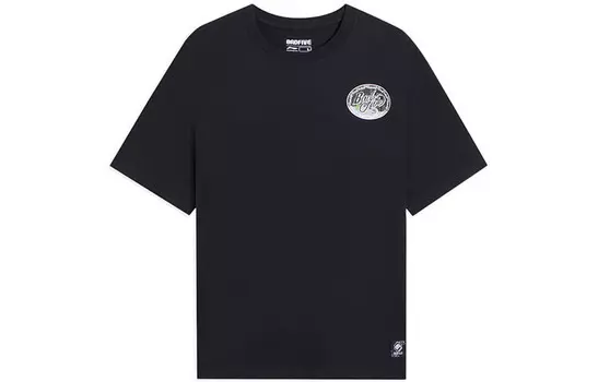 Футболка Badfive мужская черная Lining, черный