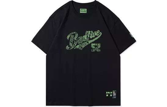 Футболка Badfive мужская черная Lining, черный