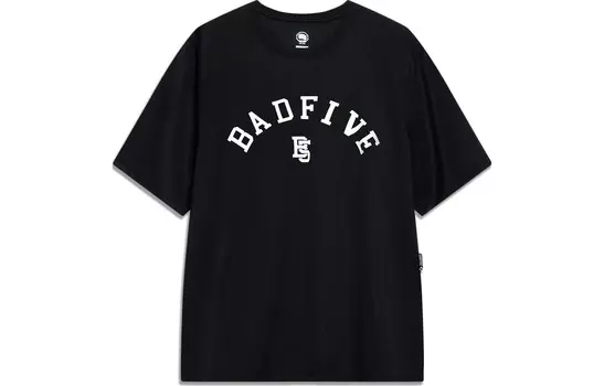 Футболка Badfive мужская черная Lining, черный