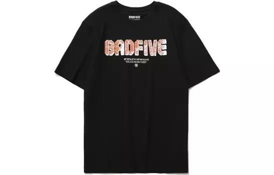 Футболка Badfive мужская черная Lining, черный