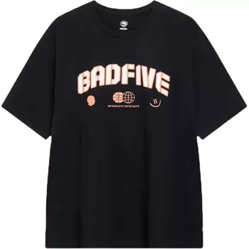 Футболка Badfive мужская черная Lining, черный