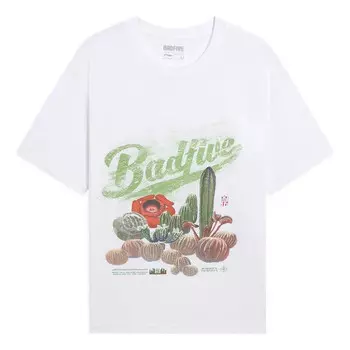 Футболка badfive plants графическая футболка Li-Ning, белый