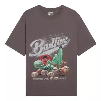 Футболка badfive plants графическая футболка Li-Ning, коричневый