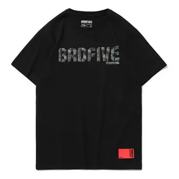 Футболка badfive с камуфляжным логотипом Li-Ning, черный