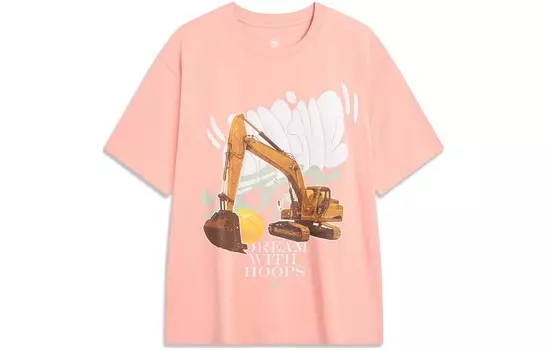 Футболка Badfive унисекс бархатная пудра Lining, цвет Velvet powder