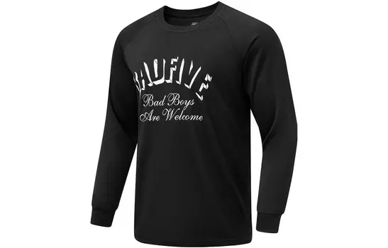 Футболка Badfive унисекс черная Lining, черный