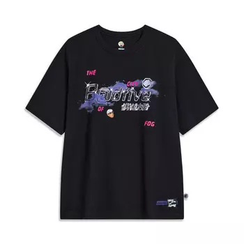 Футболка Badfive унисекс черная Lining, черный