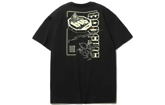 Футболка Badfive унисекс черная Lining, черный