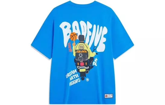 Футболка Badfive унисекс Interstellar Blue Lining, синий