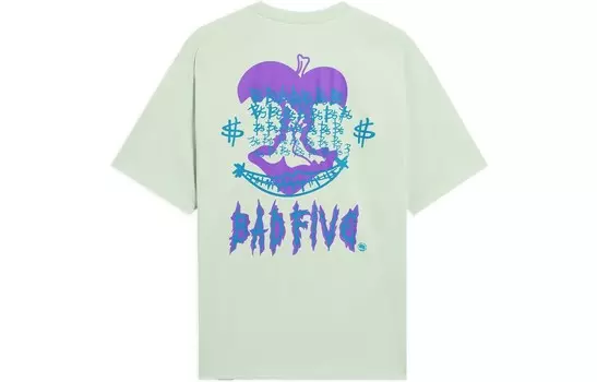 Футболка Badfive унисекс пена зеленая Lining, зеленый