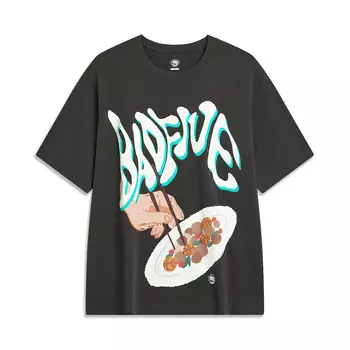 Футболка Badfive унисекс Raven Lining, цвет Raven