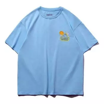 Футболка badfive x xlarge crossover с коротким рукавом Li-Ning, синий
