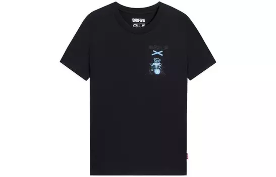 Футболка Badfive женская черная Lining
