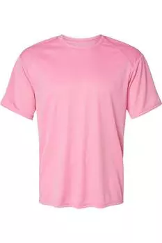 Футболка Badger B-Core Sport с наплечниками, розовый