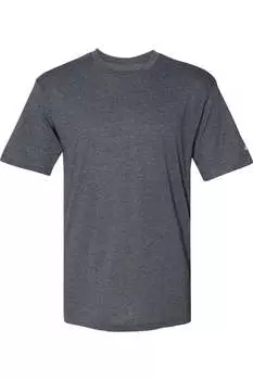 Футболка Badger Triblend Performance, цвет navy heather