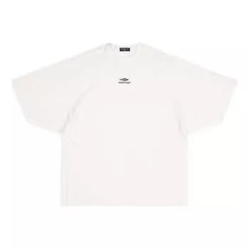 Футболка Balenciaga 3B Sports Icon Flat T-Shirt 'Ecru', белый