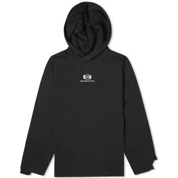 Футболка Balenciaga Deconstructed, цвет Black & White
