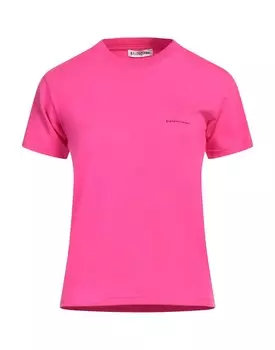 Футболка Balenciaga, фуксия