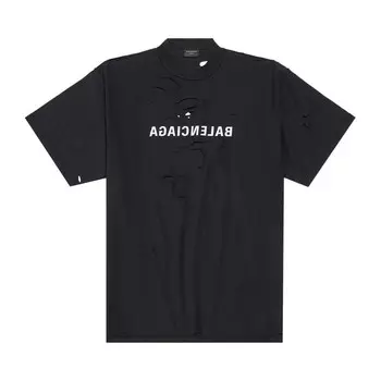 Футболка Balenciaga Inside Out T-Shirt, черный