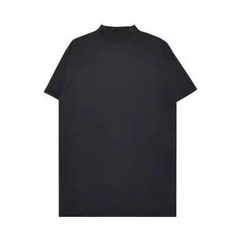 Футболка Balenciaga Logo T-Shirt 'Faded Washed Black', черный