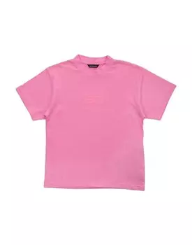 Футболка Balenciaga, розовый