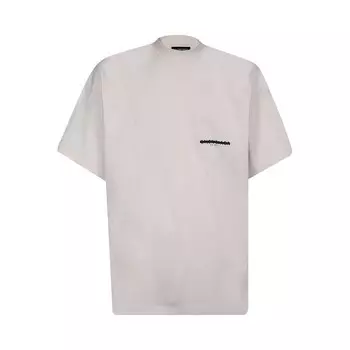 Футболка Balenciaga Strike 1917 T-Shirt Oversized 'Off White', белый