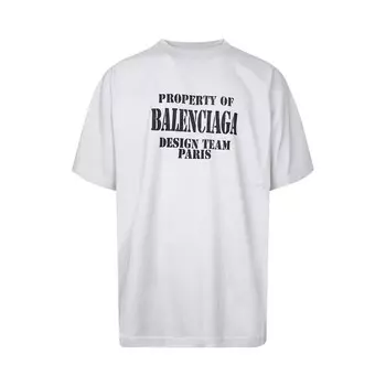 Футболка Balenciaga T-Shirt 'White', белый