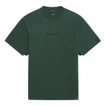 Футболка Balenciaga UNISEX-Print T-Shirt Large Fit 'Green', зеленый