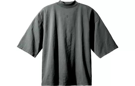 Футболка Balenciaga X Gap X Balenciaga Tripartite Collaboration, унисекс, темно-зеленая Yeezy, темно-зеленый