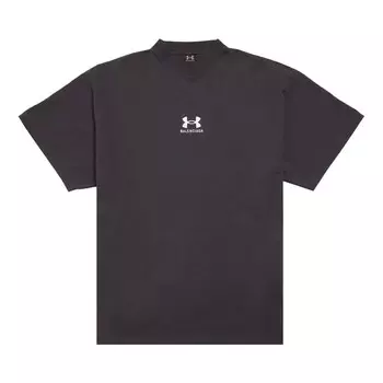 Футболка Balenciaga x Under Armour T-Shirt, черный/белый