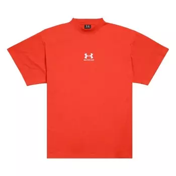 Футболка Balenciaga x Under Armour T-Shirt, цвет Red/White