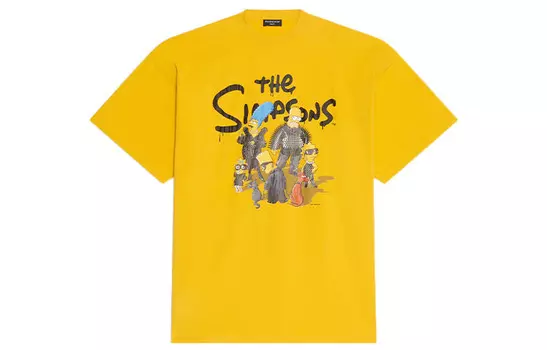 Футболка Balenciaga, желтый