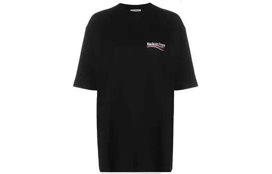 Футболка Balenciaga женская, черный