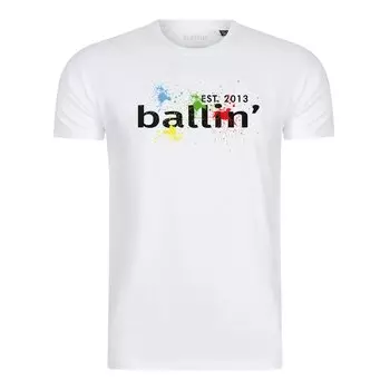Футболка Ballin Paint Splatter, белый