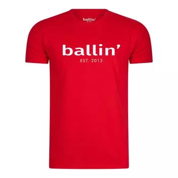 Футболка Ballin Regular Fit, красный