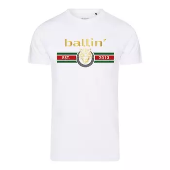 Футболка Ballin Tiger Lines, белый