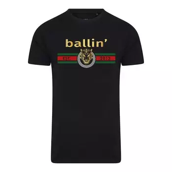 Футболка Ballin Tiger Lines, черный