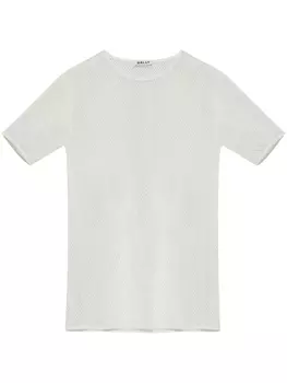 Футболка Bally сетчатая, белый